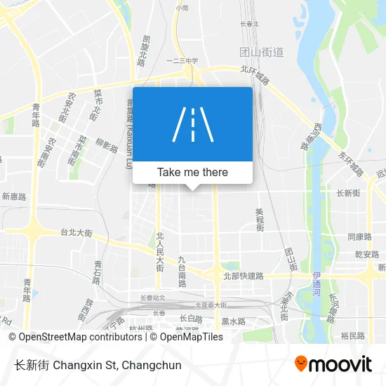 长新街 Changxin St map