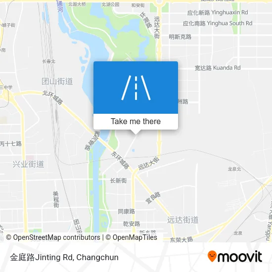 金庭路Jinting Rd map