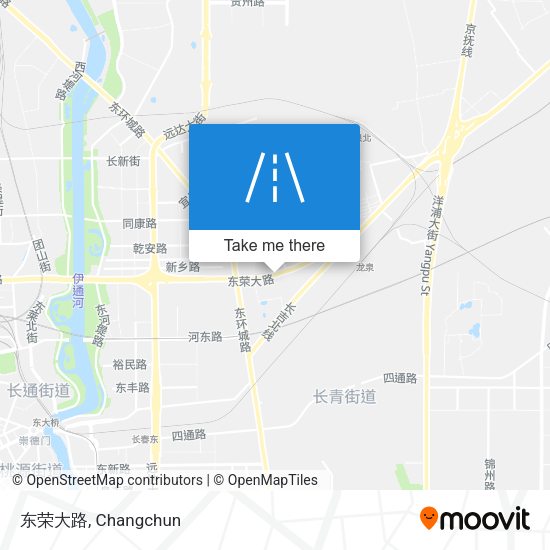 东荣大路 map