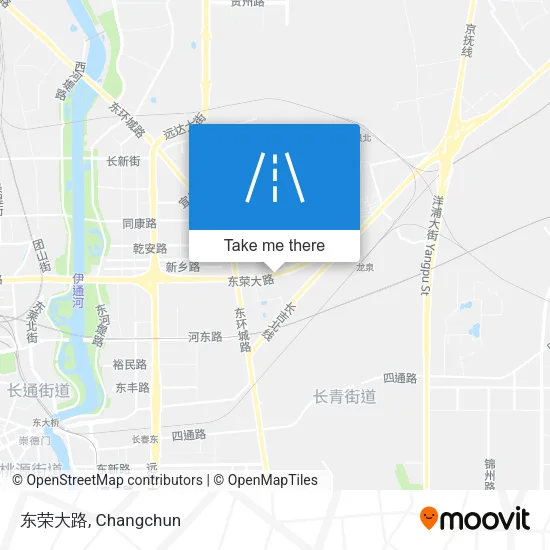 东荣大路 map