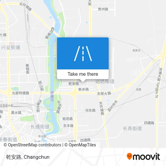 乾安路 map