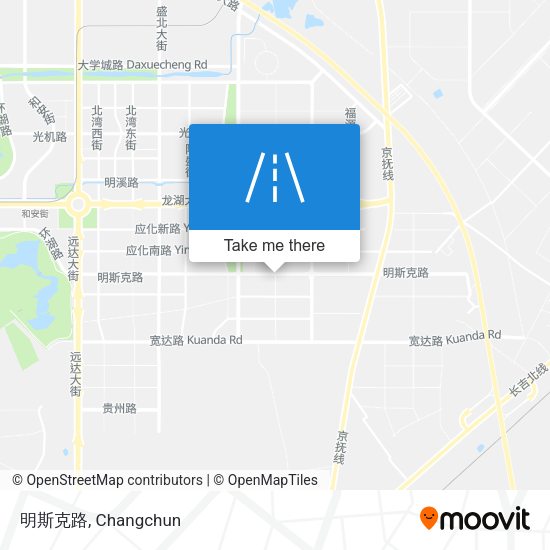 明斯克路 map