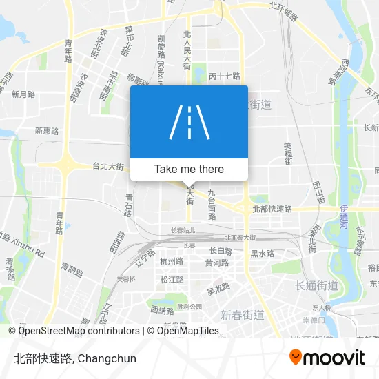 北部快速路 map