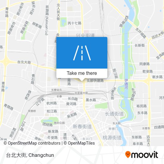 台北大街 map