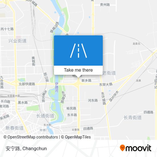 安宁路 map