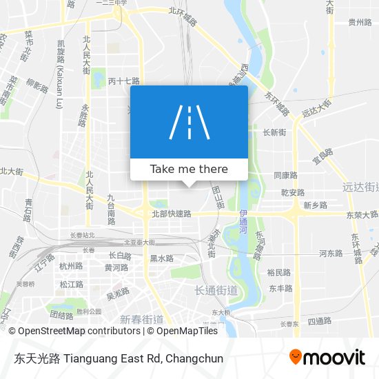 东天光路 Tianguang East Rd map