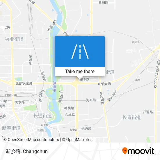 新乡路 map