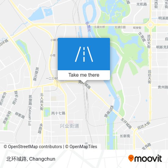 北环城路 map