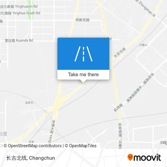长吉北线 map