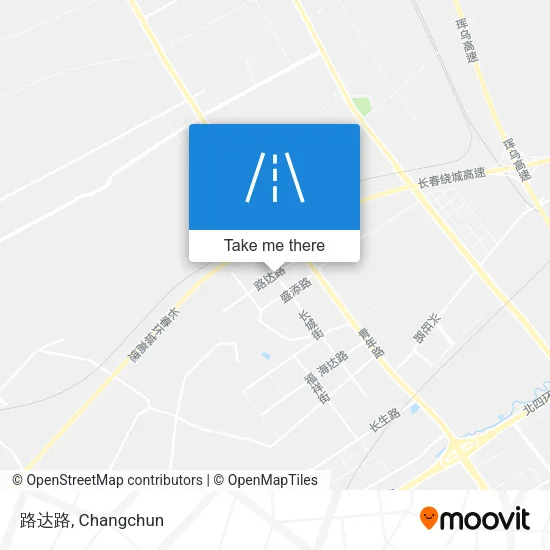 路达路 map