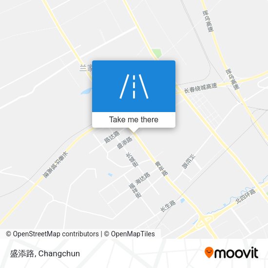 盛添路 map