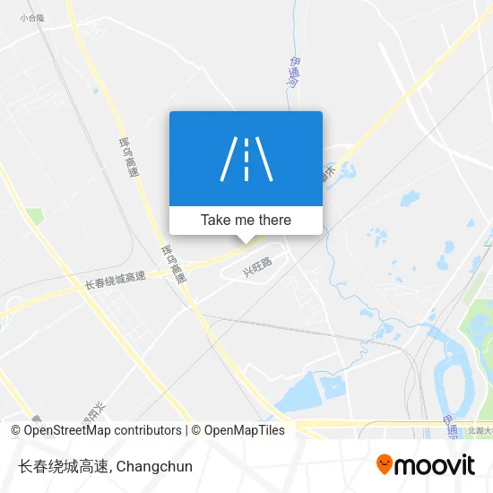 长春绕城高速 map