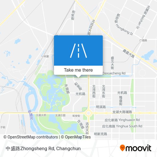 中盛路Zhongsheng Rd map