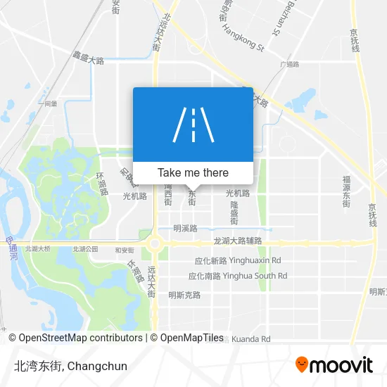 北湾东街 map