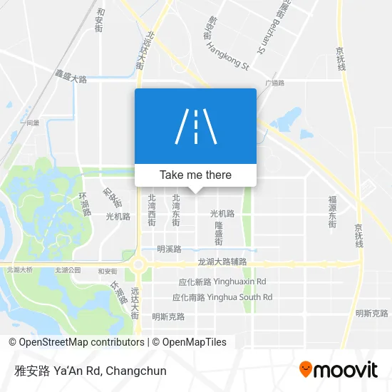 雅安路 Ya‘An Rd map