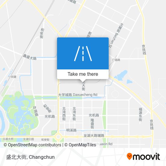 盛北大街 map