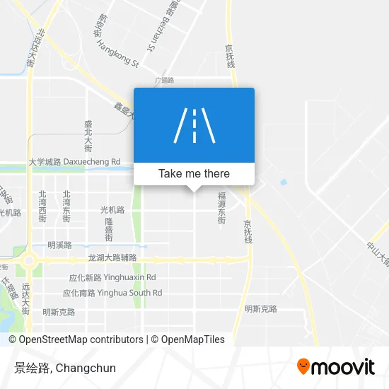 景绘路 map