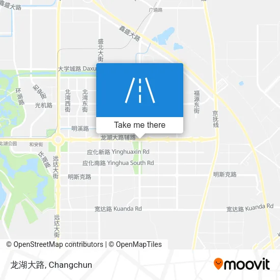 龙湖大路 map