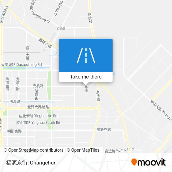 福源东街 map
