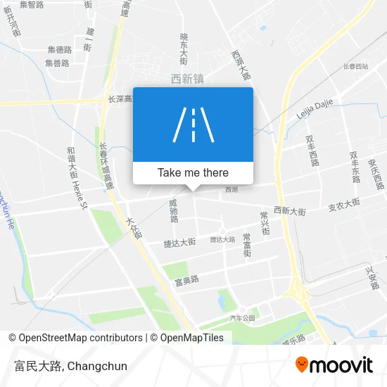富民大路 map
