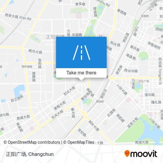 正阳广场 map
