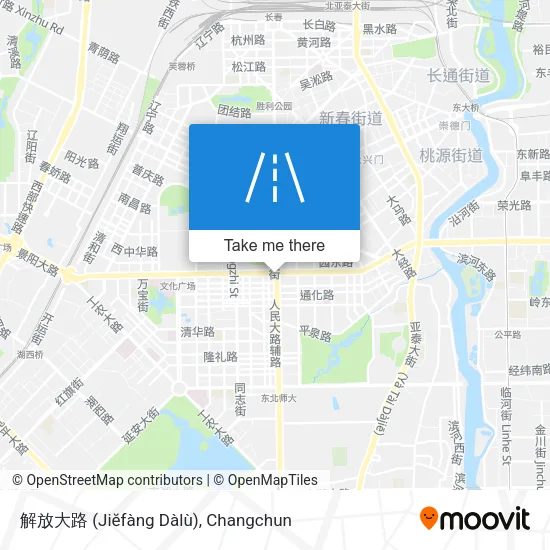 解放大路 (Jiĕfàng Dàlù) map