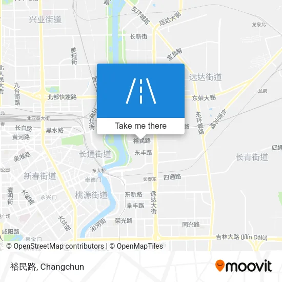 裕民路 map