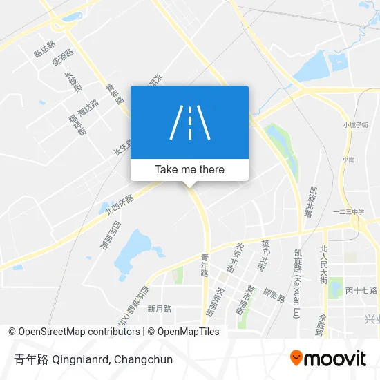 青年路 Qingnianrd map