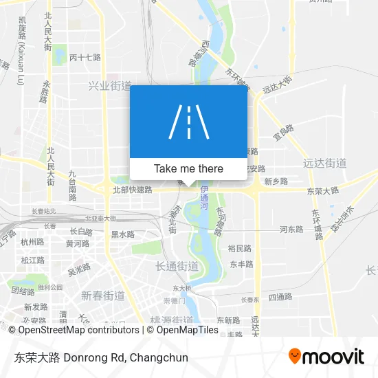 东荣大路 Donrong Rd map