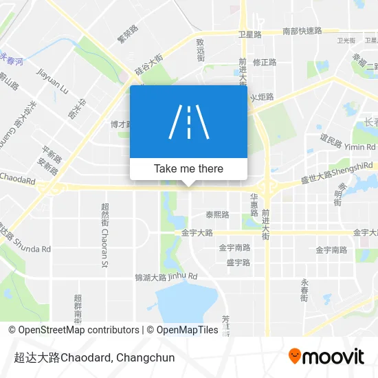 超达大路Chaodard map
