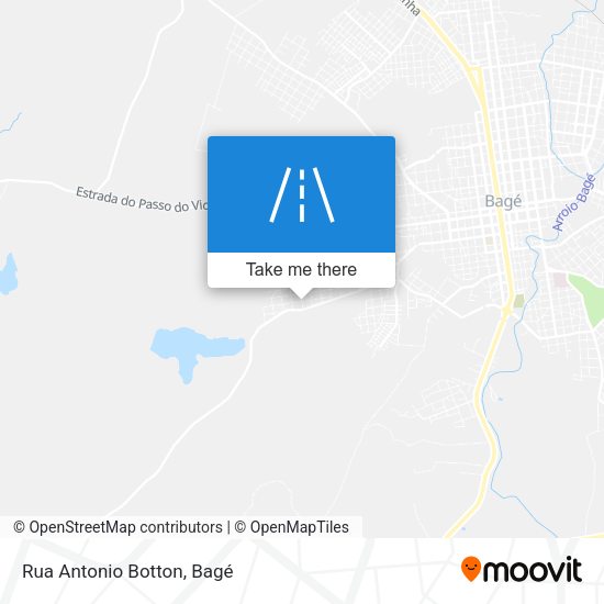 Rua Antonio Botton map