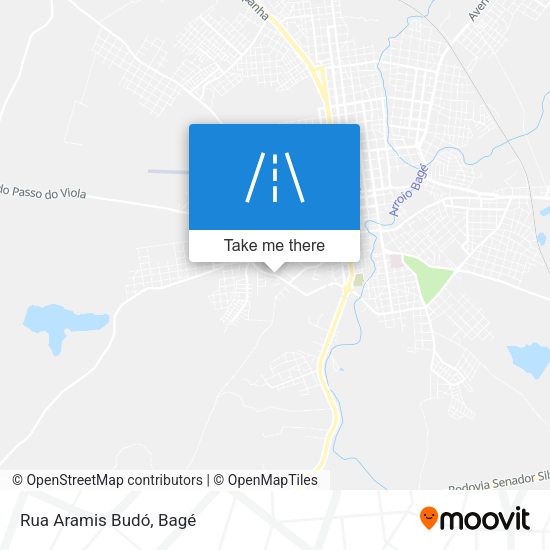 Rua Aramis Budó map