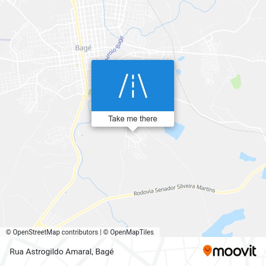 Rua Astrogildo Amaral map