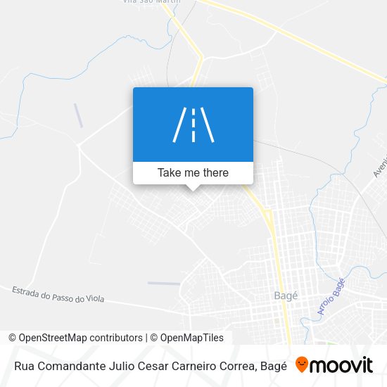 Rua Comandante Julio Cesar Carneiro Correa map