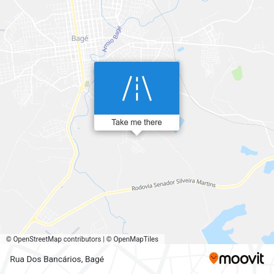 Rua Dos Bancários map