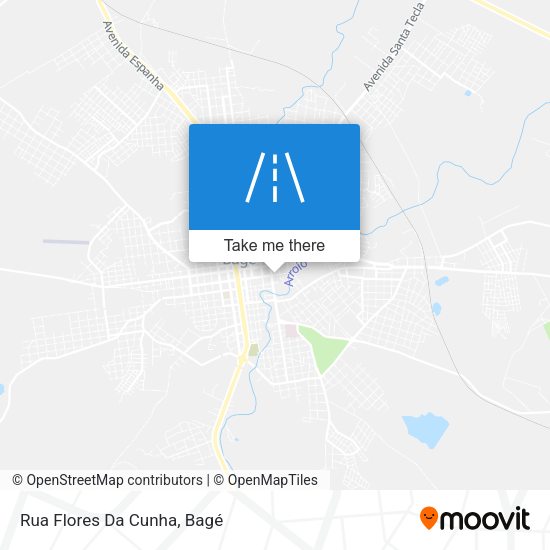 Rua Flores Da Cunha map