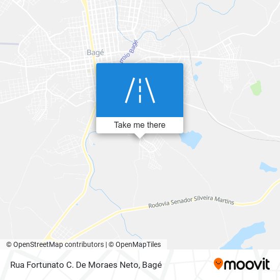 Rua Fortunato C. De Moraes Neto map