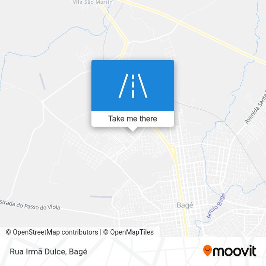 Rua Irmã Dulce map