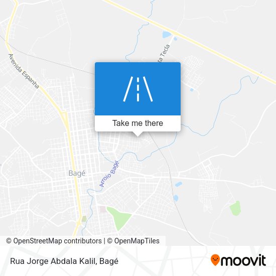Rua Jorge Abdala Kalil map
