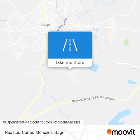 Rua Luiz Carlos Menezes map