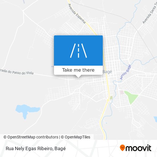 Rua Nely Egas Ribeiro map