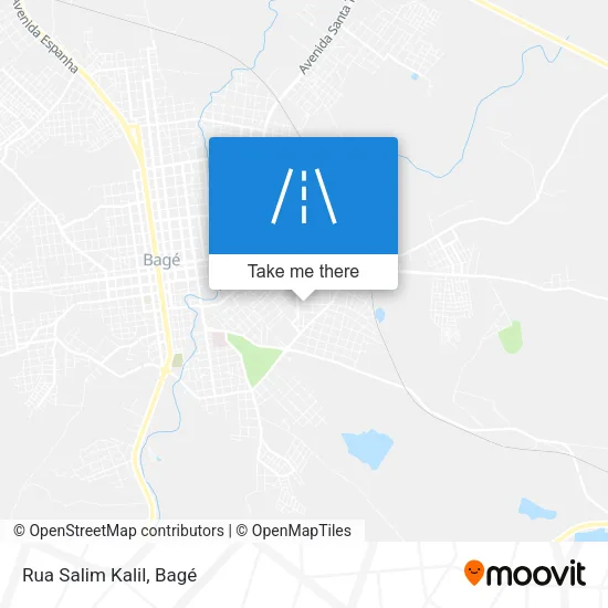 Rua Salim Kalil map