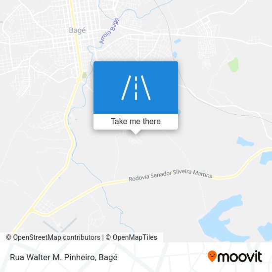 Rua Walter M. Pinheiro map