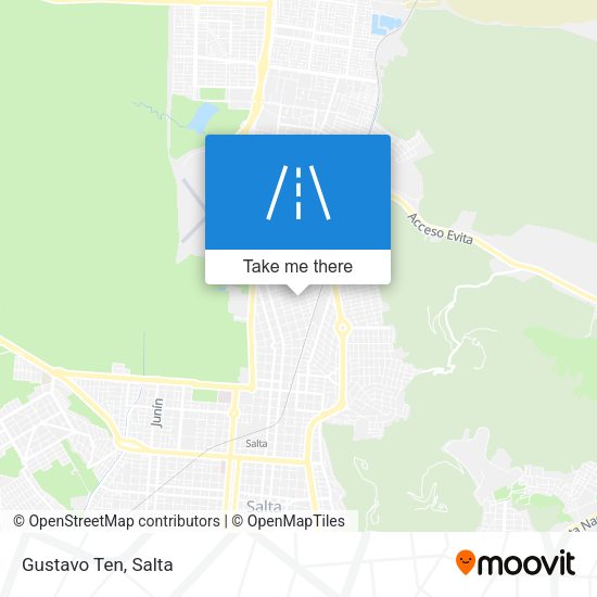 Mapa de Gustavo Ten
