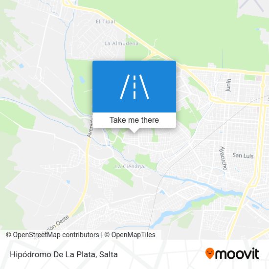 Hipódromo De La Plata map
