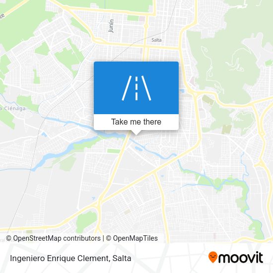 Ingeniero Enrique Clement map