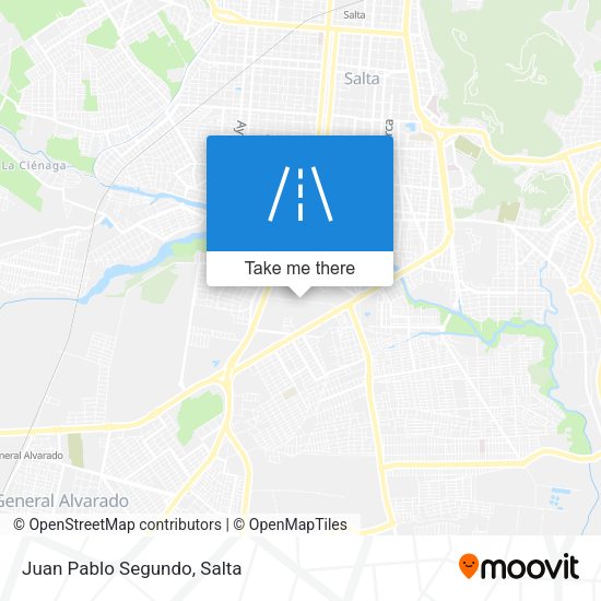 Mapa de Juan Pablo Segundo