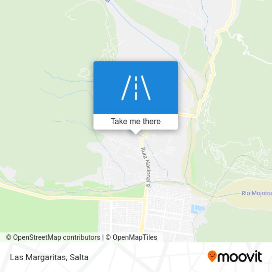 Mapa de Las Margaritas