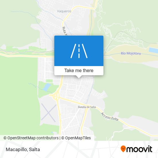 Macapillo map