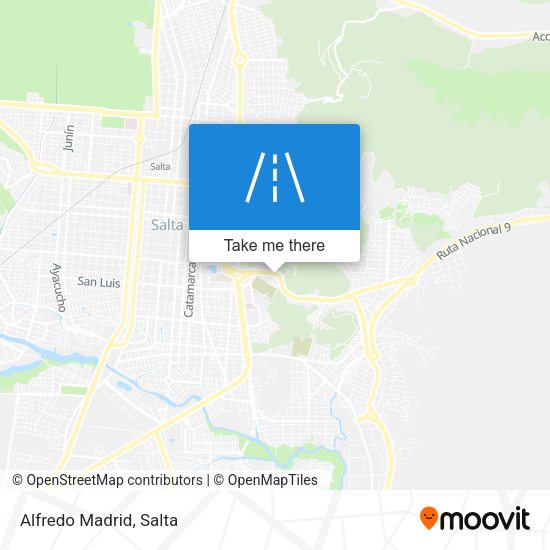 Mapa de Alfredo Madrid